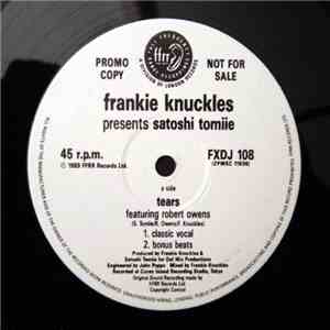 Frankie Knuckles Presents Satoshi Tomiie - Tears flac mp3 download