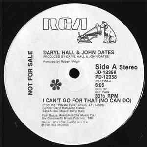 Daryl Hall & John Oates - I Can't Go For That (No Can Do) download flac mp3
