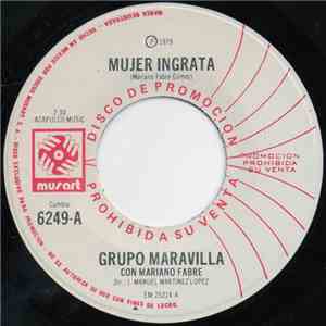 Grupo Maravilla Con Mariano Fabre - Mujer Ingrata download flac mp3