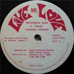 Thinker Francis - What Can I Do / Neighbour Man download flac mp3