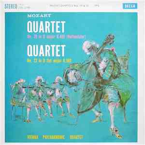 Mozart, Vienna Philharmonic Quartet - Quartet No. 20 In D Major K.499 (Hoffmeister) / Quartet No. 22 In B Flat Major K.589 download flac mp3