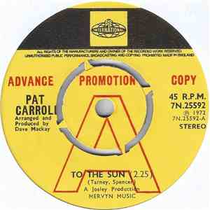 Pat Carroll - To The Sun download flac mp3