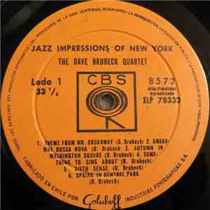 The Dave Brubeck Quartet - Jazz Impressions Of New York download flac mp3