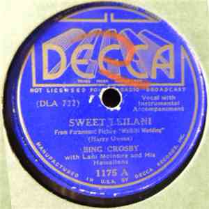 Bing Crosby With Lani McIntire And His Hawaiians - Sweet Leilani / Blue Hawaii download flac mp3