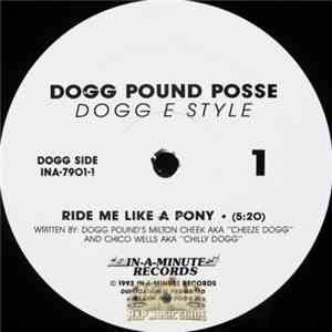 Dogg Pound Posse - Ride Me Like A Pony download flac mp3