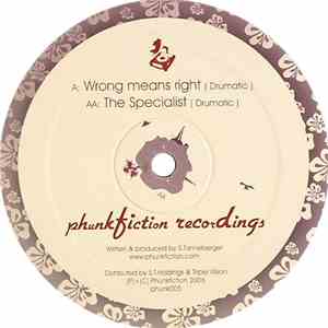 Drumatic  - Wrong Means Right / The Specialist download flac mp3