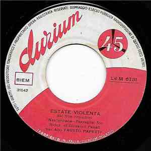 Fausto Papetti / Giovanni Fenati - Estate Violenta / Mio Impossibile Amore download flac mp3