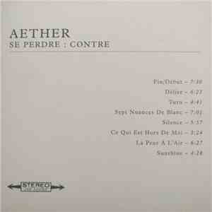 Aether - Se Perdre : Contre download flac mp3