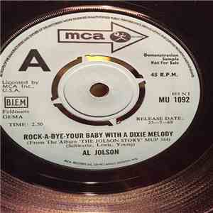 Al Jolson - Rock-a-bye-your Baby With A Dixie Melody / Anniversary Song download flac mp3