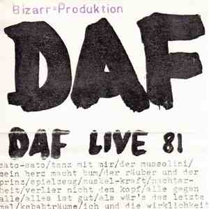 DAF - Live 81 download flac mp3