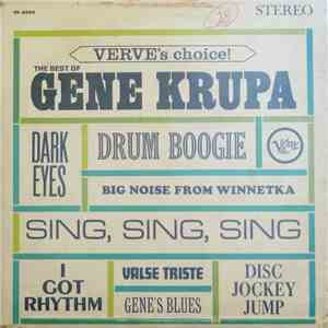 Gene Krupa - Verve's Choice! The Best Of Gene Krupa download flac mp3
