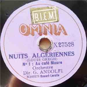 Orchestre Dir. G. Andolfi - Nuits Algériennes download flac mp3