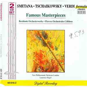 Bedrich Friedrich Smetana, Peter Tschaikowsky, Giuseppe Verdi - Famous Masterpieces download flac mp3