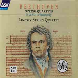 Beethoven, Lindsay String Quartet - String Quartets Op.59 Nos. "1-3 Razumovsky" download flac mp3