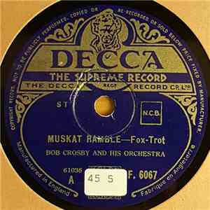 Bob Crosby And His Orchestra - Muskat Ramble download flac mp3