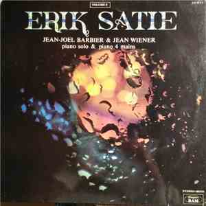 Erik Satie / Jean Joël Barbier & Jean Wiener - Erik Satie Volume 2 download flac mp3