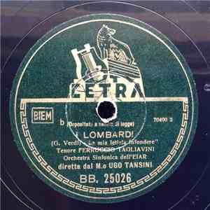 Ferruccio Tagliavini - I Lombardi / L'Amico Fritz download flac mp3