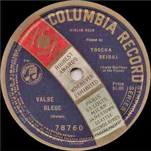 Toscha Seidel - Valse Bleue download flac mp3