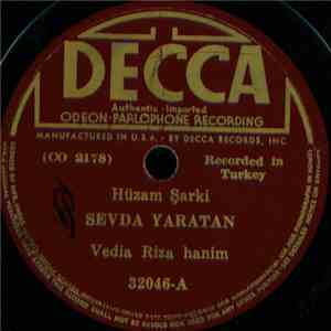 Vedia Riza Hanim - Sevda Yaratan / Şen Gozlerinin download flac mp3