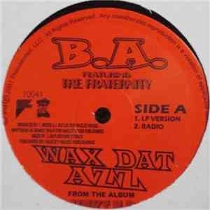 B.A.  - Wax Dat Azz download flac mp3