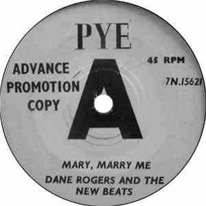 Dane Rogers And The Nu-Beats - Mary Mary (Marry Marry Me) / Jeannette download flac mp3