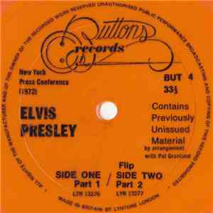 Elvis Presley - New York Press Conference  flac mp3 download