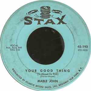 Mable John - Your Good Thing (Is About To End) flac mp3 download