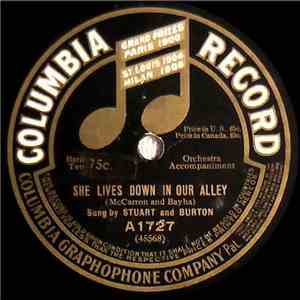 Peerless Quartette / Stuart And Burton - When It's Moonlight In Mayo / She Lives Down In Our Alley download flac mp3