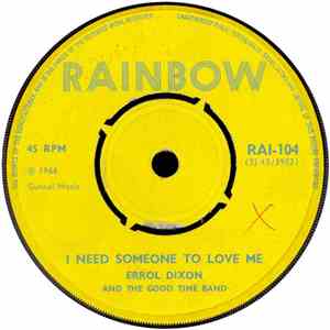 Errol Dixon And The Goodtime Band - I Need Someone To Love download flac mp3