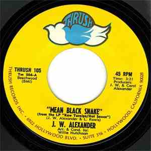 J. W. Alexander - Mean Black Snake / Little Red Rooster download flac mp3