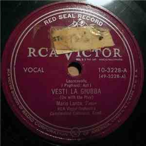 Mario Lanza - Vesti La Giubba (On With The Play) / Ave Maria download flac mp3