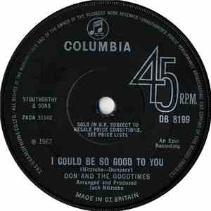 Don & The Goodtimes - I could Be So Good To You flac mp3 download