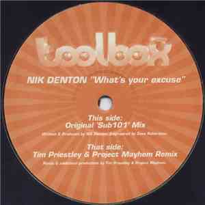 Nik Denton - What's Your Excuse download flac mp3