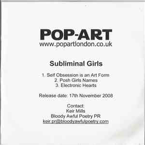 Subliminal Girls - Self Obsession Is An Art Form download flac mp3