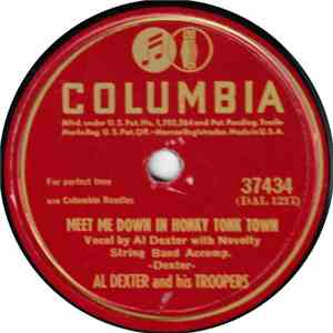 Al Dexter And His Troopers - Meet Me Down In Honky Tonk Town / All I Want Is You download flac mp3