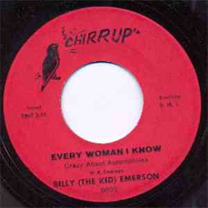Billy (The Kid) Emerson - I Took It So Hard / Every Woman I Know (Crazy About Automobiles) download flac mp3