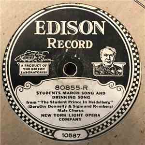 New York Light Opera Company - Students March Song And Drinking Song / Serenade download flac mp3