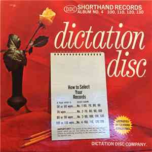No Artist - Dictation Disc Album No. 4 download flac mp3