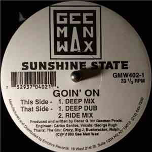 Sunshine State  - Goin' On download flac mp3