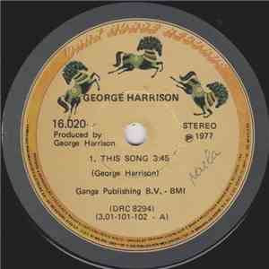 George Harrison - This Song download flac mp3