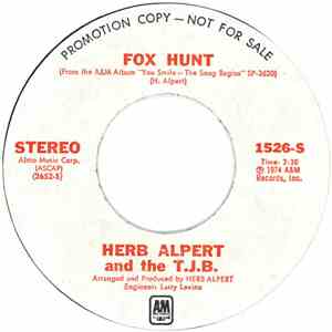 Herb Alpert And The T.J.B. - Fox Hunt download flac mp3
