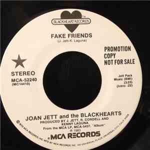 Joan Jett And The Blackhearts - Fake Friends download flac mp3