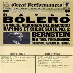 Ravel : Bernstein, New York Philharmonic, Orchestre National De France - Bolero / La Valse / Alborada Del Gracioso / Daphnis Et Chloe Suite No. 2 download flac mp3