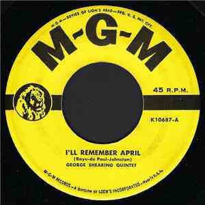 George Shearing Quintet - I'll Remember April download flac mp3