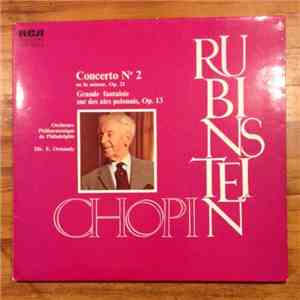 Rubinstein, Chopin, Orchestre Philharmonique De Philadelphie, E. Ormandy - Concerto No. 2 En Fa Mineur, Op. 21/ Grande Fantaisie Sur Des Airs Polonais, Op. 13 download flac mp3