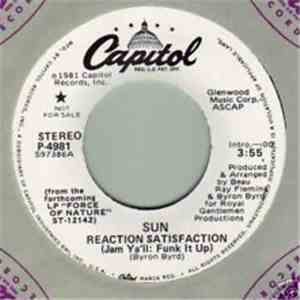 Sun  - Reaction Satisfaction (Jam Ya'll: Funk It Up) download flac mp3