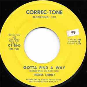Theresa Lindsey - Gotta Find A Way / Wonderful One download flac mp3