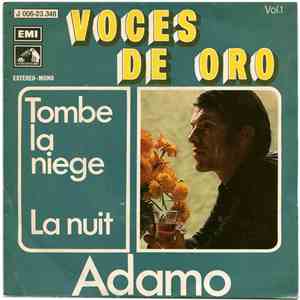 Adamo - Tombe La Neige / La Nuit download flac mp3