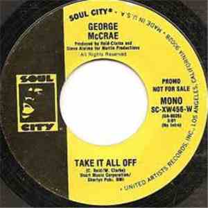 George McCrae - Please Help Me Find My Baby / Take It All Off flac mp3 download