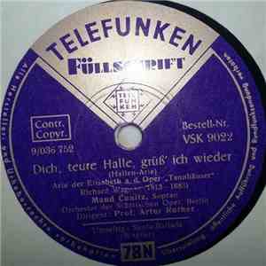 Maud Cunitz - Dich, Teure Halle, Grüß' Ich Wieder / Senta-Ballade download flac mp3
